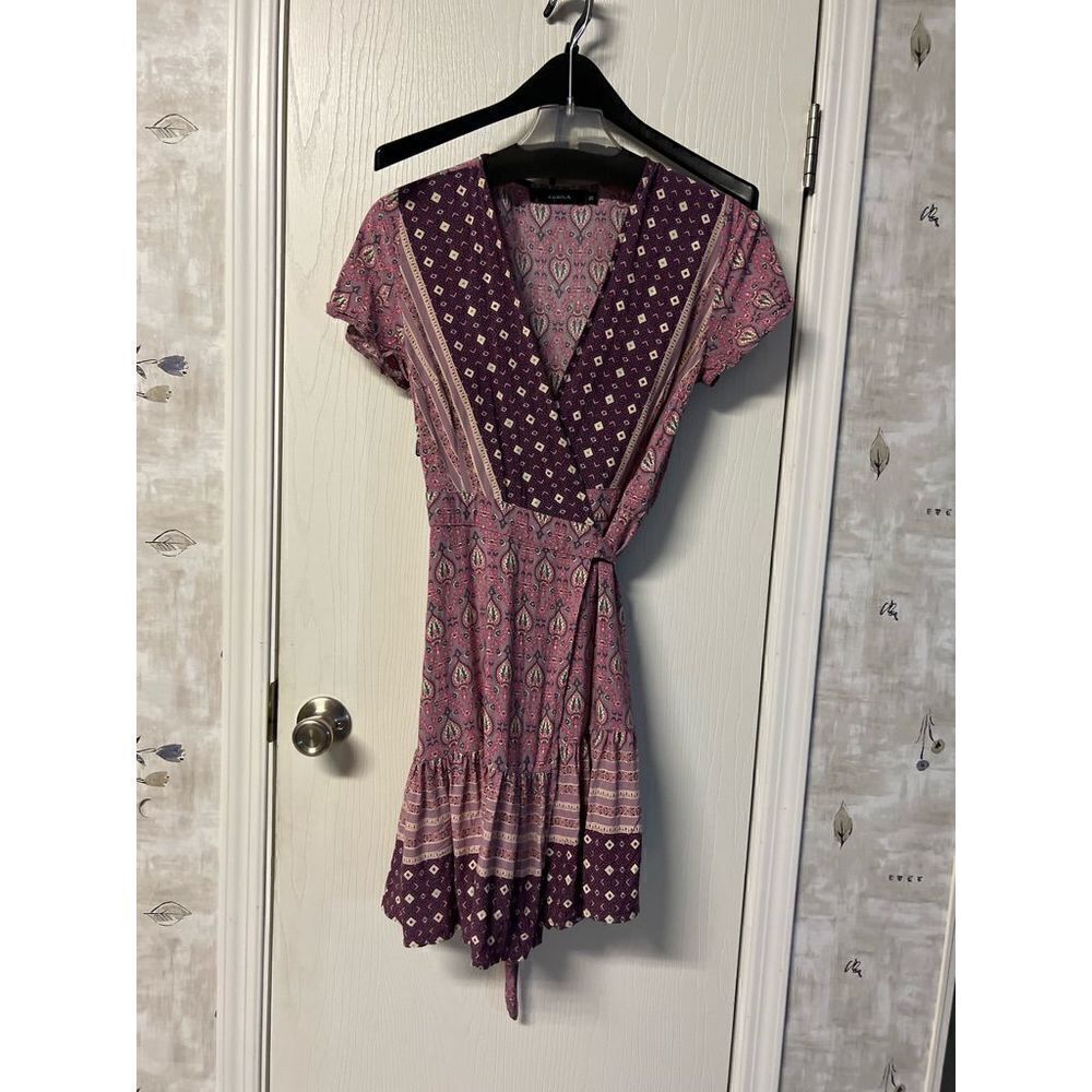 Zesica Wrap Around Dress